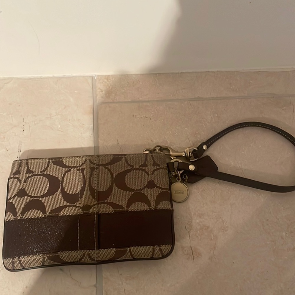 COACH wristlet